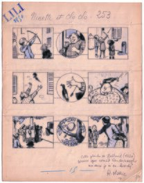 André Galland - Ninette et Cloclo, pl. 253 - Comic Strip