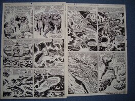 Jack Kirby - Fantastic Four - Planche originale