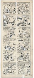 Maurice Cuvillier - Sylvain et Sylvette, pl. 5, dans Fripiounet et Marisette N°5, 1953. - Comic Strip
