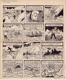 Tibet - Chick Bill, "Le monstre du lac", pl. 29. - Comic Strip