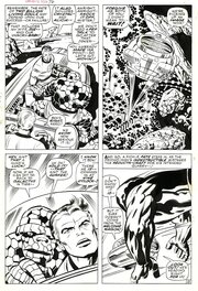 Jack Kirby - Fantastic Four # 76 p. 13. - Planche originale