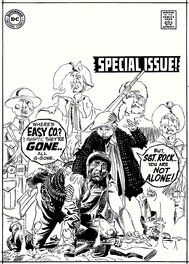Joe Kubert - Our Army at War . Couverture du numéro 204 . - Comic Strip