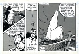 Luc Cornillon - 1980 - Métal Hurlant n°50 - La plus grande B.D. du monde! - Comic Strip