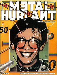 Couverture du n°50 de "Métal Hurlant"