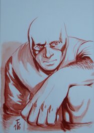 Fred Grivaud - The X-MEN : BEAST - Illustration originale