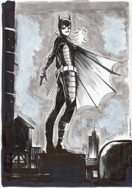 Lee Garbett - Lee Garbett Batgirl - Illustration originale