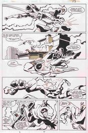 Frank Miller - 1981-05 Miller/Janson: Daredevil #170 p17 - Planche originale