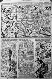 Ron Wilson - Marvel Two-in-One #33 - Planche originale
