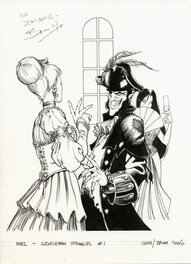 Brian Snoddy - Gentleman Stranger - Illustration originale