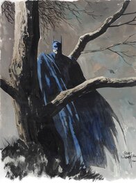 Scott Hampton - Scott Hampton Batman - Original Illustration