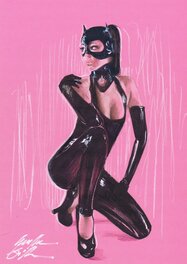 Guilherme Silva - Catwoman par Silva - Illustration originale