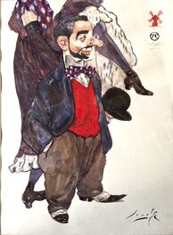 Gradimir Smudja - Triptyque Lautrec - 3 - Illustration originale