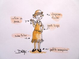 Drac - Le style ! - Illustration originale