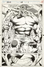 Dale Keown - Keown: Incredible Hulk 381 page 11 - Planche originale