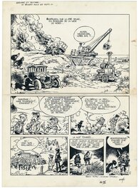 Marc Hardy - Garonne et Guitare, "La Bruges sous les flots", pl. 1. - Comic Strip