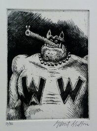 Gilbert Shelton - Gilbert Shelton Wonder Warthog - Original art