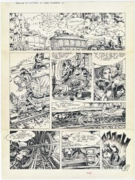 Marc Hardy - Garonne et Guitare, "Le wagon voyageur", pl. 5. - Comic Strip
