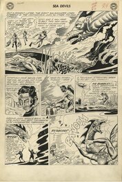 Howard Purcell - Sea Devils #16 page by Howard Purcell - Œuvre originale