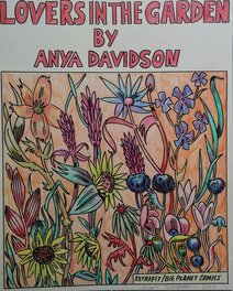Anya Davidson - Amour Dans le Jardin - Planche originale