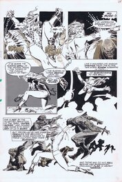 Tony DeZuniga - 1978-06 DeZuniga: Rampaging Hulk #9 p17 w. Shanna the She-Devil - Planche originale