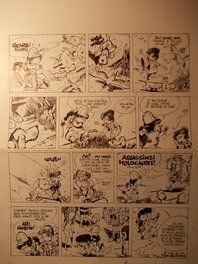 Marc Wasterlain - Le Docteur Poche n° 3, « Les belles Vacances », planche 25, 1979. - Comic Strip