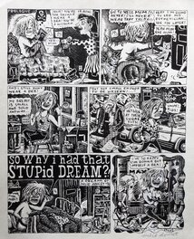 Julie Doucet - So Why I Had This Stupid Dream - Planche originale