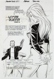 Paul Abrams - Mantra: Spear of Destiny - "The Woman from Aladdin Part Two" #2 P1 - Planche originale