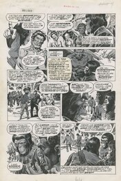 Rico Rival - Planet of the Apes - "Seeds of Future Deaths"  #22 P6 - Planche originale