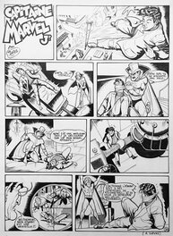 Albert Uderzo - Capitaine Marvel Jr #10 - Bravo! #25 - Planche originale