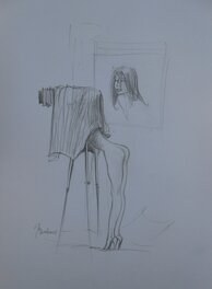 Jan Bosschaert - Naked Stuff - Click - Illustration originale