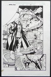 J. G. Jones - Marvel boy #1 p.9 - Planche originale