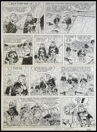 Willy Lambil - 1977 - Les Tuniques bleues (T13, planche 19): Les Bleus dans la gadoue - Comic Strip