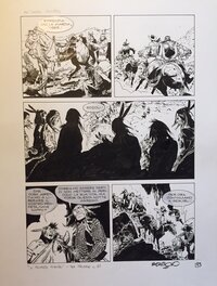 Corrado Mastantuono - TEX Special N° 21 "Il Profeta hualpai", planche 193 - Comic Strip