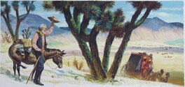 John Leone - Tales of the Wells Fargo - Illustration originale