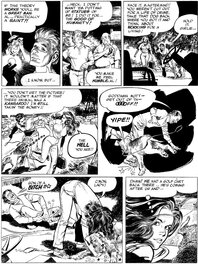 Stan Drake - Kelly Green  1, 2, 3, Mourez  page 8 - Planche originale