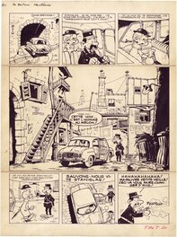 Maurice Maréchal - Prudence Petipas, "les voitures fantômes", pl. 20. - Comic Strip