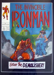 Damien Cuvillier - Iron MAN - Couverture originale