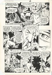 Keith Giffen - Superman vs Obelix - Action Comics # 579 - Superman in Gaul P6 - Planche originale