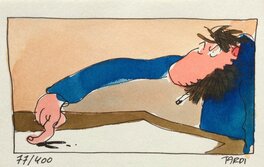 Jacques Tardi - Autoportrait original - Comic Strip