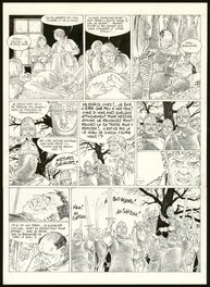 Hermann - Les Tours de Bois-Maury, Olivier, planche originale 41 - Comic Strip