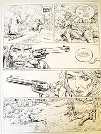 Michel Rouge - Marshal Blueberry, Frontière sanglante - Comic Strip
