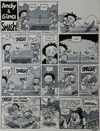 Relom - Andy & Gina – Smash ! – Gag Complet - Comic Strip