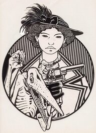 Jacques Tardi - Adèle et le ptérodactyle - Original Cover