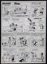 Marcel Remacle - Les aventures du Vieux Nick - "Aux mains des Akwabons" – Planche 18A et 18B. - Comic Strip