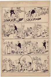 Joseph Porphyre Pinchon - Gringalou en Algérie. - Comic Strip