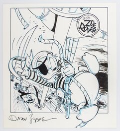 Daan Jippes - Donald Duck als Zeerover - Couverture originale