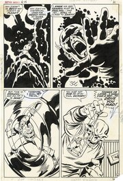 John Buscema - Captain America #115 planche 16 - Comic Strip