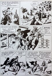 André Oulié - Les aventures de Zorro - Au bord de l'abîme - Comic Strip