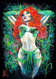 Laurent Lefeuvre - Poison Ivy - Illustration originale