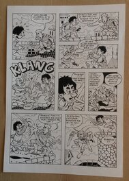 Patrice Lesparre - Planche originale, projet de série "Les compagnons" - Comic Strip